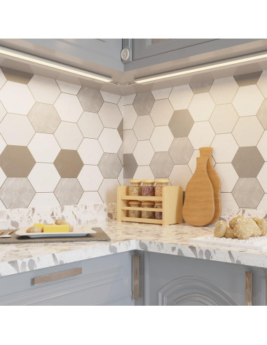 Luz Bajo Gabinete LED Regulable LAGOM 76.2 cm Negro 2700K-5000K