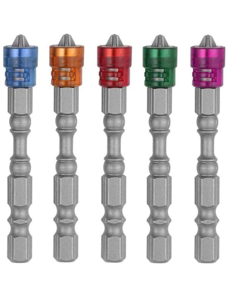 Juego de 10 Puntas de Destornillador Magnéticas Mesee PH2