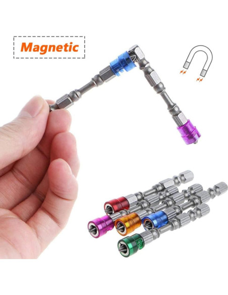 Juego de 10 Puntas de Destornillador Magnéticas Mesee PH2