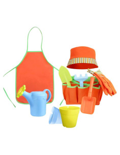 Juego de Jardinería para Niños Megawodar 10 Piezas con Sombrero