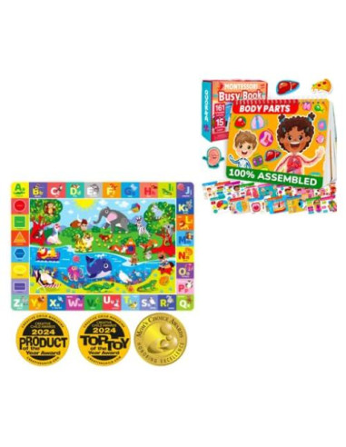 Manta de Juego para Bebés QUOKKA 150x112 cm + Libro Interactivo