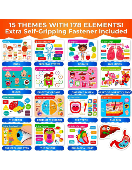 Manta de Juego para Bebés QUOKKA 150x112 cm + Libro Interactivo