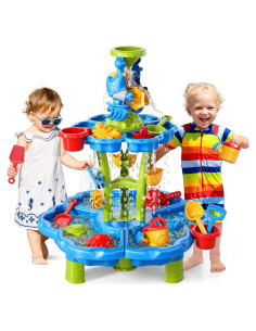 Mesa de Agua 3 en 1 WATUDOU para Niños 3 a 8 Años