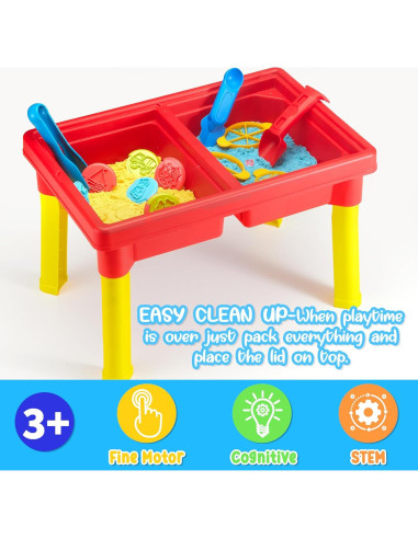 Mesa Sensorial Carolart TABLE-T para Niños 43.2x29.2 cm