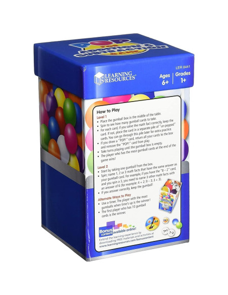 Juego de Matemáticas Learning Resources Pop - Suma y Resta Juego de Matemáticas Learning Resources Pop - Suma y Resta