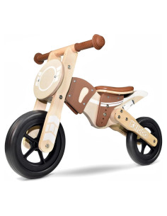 Bicicleta de Equilibrio KRIDDO para Niños 2-4 Años, Madera