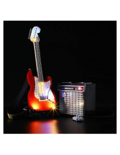Kit de Luz LED GEAMENT para Lego Ideas Fender Stratocaster