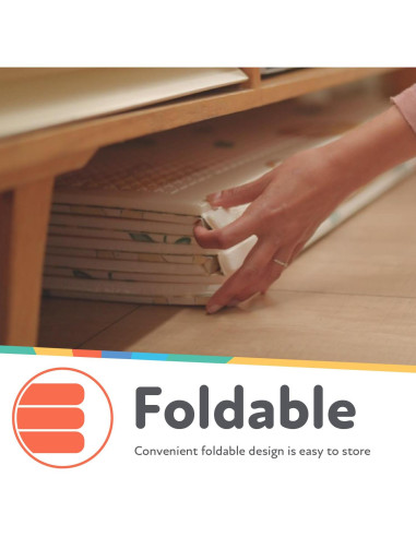 Alfombra de Juego Reversible Nuby 196x147 cm Pistas de Autos