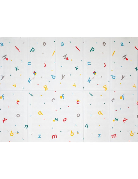 Alfombra de Juego Reversible Nuby 196x147 cm Pistas de Autos