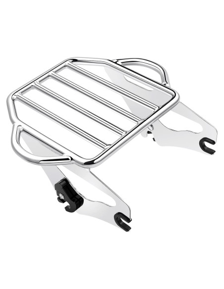 Soporte de Equipaje Desmontable Benlari Cromo para Harley 2009-2024