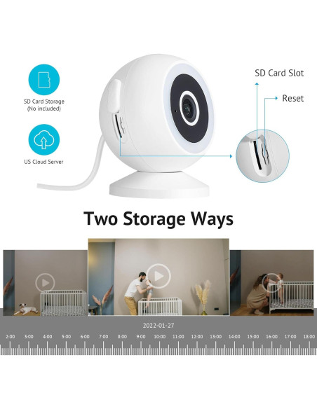 Cámara de Seguridad LaView 5MP 3K IP65 con Visión Nocturna