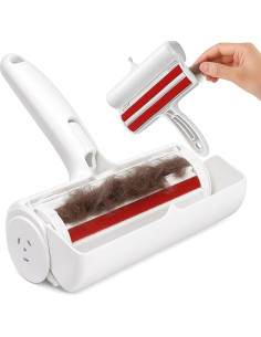 Rodillo Removedor de Pelo de Mascota ChomChom Blanco 6.35cm 2