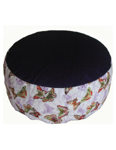 Cojín de Meditación Zafu Boon Decor Mariposas 35.5 cm