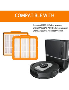 Filtro HEPA para Aspiradora Robótica Shark AI - Paquete de 2 2