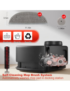 Kit de Accesorios 33 PCS Genérico para Aspiradora S8 MaxV Ultra 2