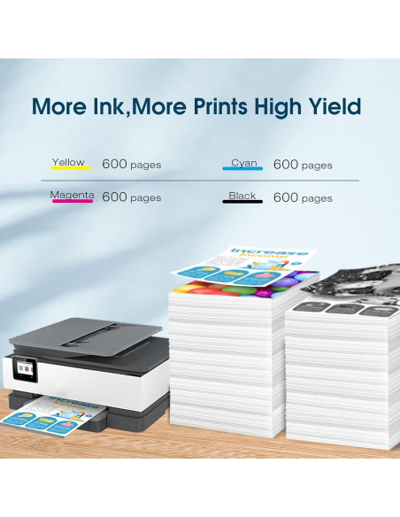 Cartucho de tinta LC103XL compatible Brother - 4 unidades