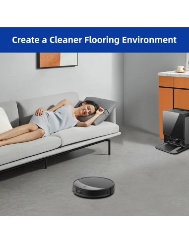 8 Almohadillas de Microfibra para Aspiradora Roborock 10R/Z70