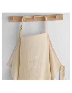 Cubierta de Lactancia Yoofoss 100% Algodón Muselina Albaricoque