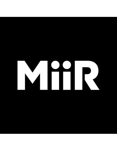 Botella de Agua Aislada MiiR 32oz Acero Inoxidable Blanco