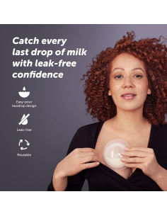 Elvie Catch Conchas Recolectoras de Leche Silicona 30ml 2