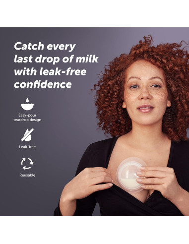 Elvie Catch Conchas Recolectoras de Leche Silicona 30ml