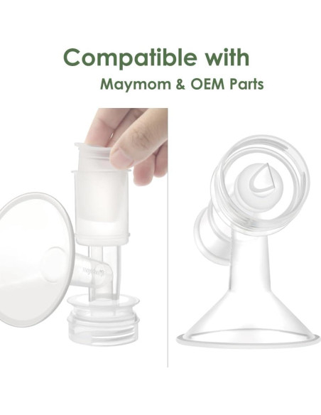 Flange de pecho Maymom 28 mm para extractores Ameda - 1 pieza