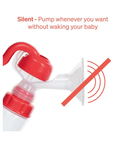 Extractor de Leche Manual Robust con 3 Bolsas de Almacenamiento