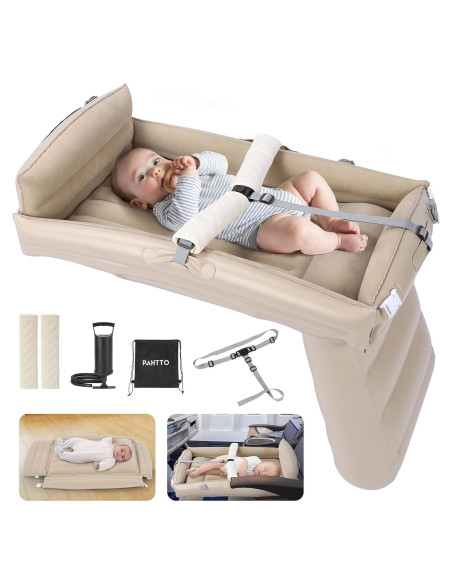 Cama de avión inflable para niños PAHTTO - 50 kg - Viaje