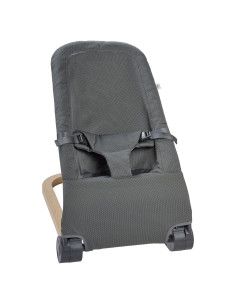 Mecedora Plegable Giggle Bounce Deluxe Gris Pizarra 0-6 meses