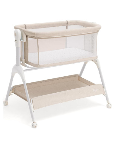 Cuna Balanceadora HARPPA 3 en 1 con Colchón y Malla Transpirable