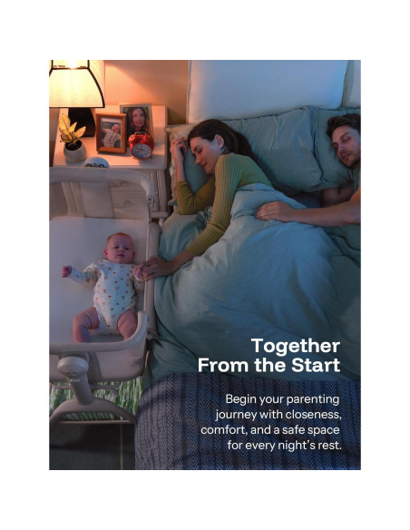 Cuna Balanceadora HARPPA 3 en 1 con Colchón y Malla Transpirable