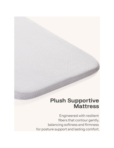 Cuna Balanceadora HARPPA 3 en 1 con Colchón y Malla Transpirable