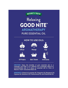 Aceite Esencial Puro Buen Noche Verdad de la Naturaleza 15 mL 2