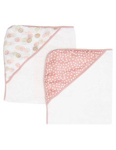 Toallas de baño con capucha Spasilk para bebé - 2 unidades 76.2x76.2cm