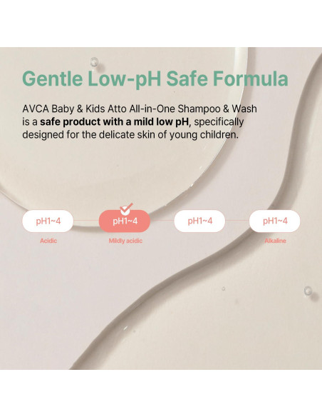 Champú y Lavado Todo en Uno AVCA 500ml para Bebés Piel Sensible