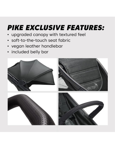 Cochecito de Viaje Baby Jogger City Tour 2 Pike Ultra-Compacto