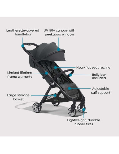 Cochecito de Viaje Baby Jogger City Tour 2 Pike Ultra-Compacto