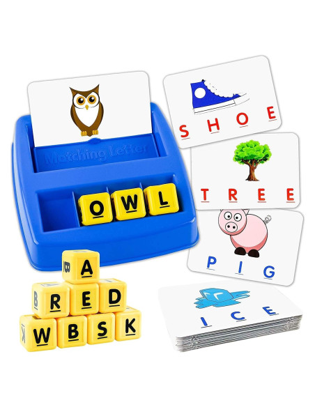 Juego de Letras Coincidentes Pequeños Tesoros - Educativo 3+ Años