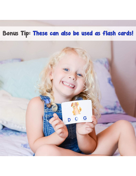 Juego de Letras Coincidentes Pequeños Tesoros - Educativo 3+ Años