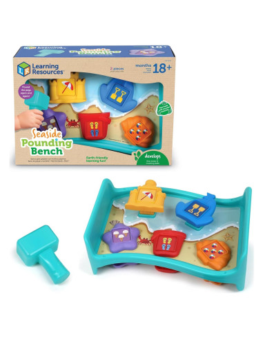 Banco de Golpes de Aprendizaje Playa Learning Resources 26.67x20.32cm