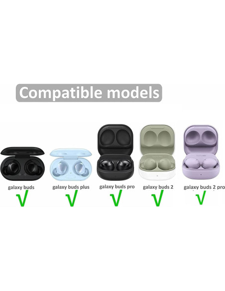 Puntas de Espuma de Memoria BLLQ para Galaxy Buds 2 Pro - 6 Pares