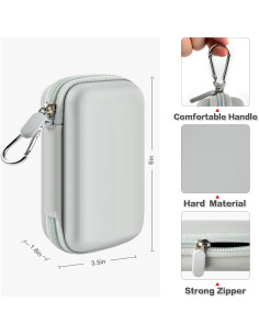 Funda Protectora para SSD Samsung T7 Touch 1TB 2TB Gris 2