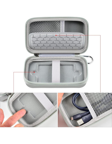 Funda Protectora para SSD Samsung T7 Touch 1TB 2TB Gris