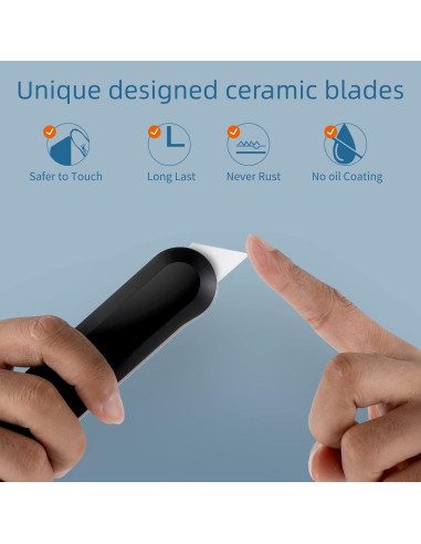 Cortador de Caja Steelite Auto-retractable Cerámico con Cuchilla Extra