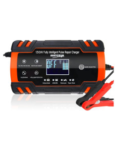 Cargador de Batería Inteligente 12V 8A IEIK para Coche y Más