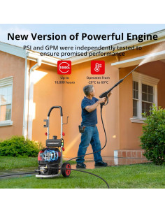 Lavadora a Presión PowerSmart DW1028A 2800 PSI 2.0 GPM 2