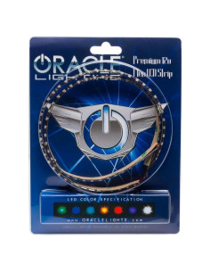 Kit de Iluminación LED Verde ORACLE 3805-004 - Impermeable - 2 Tiras