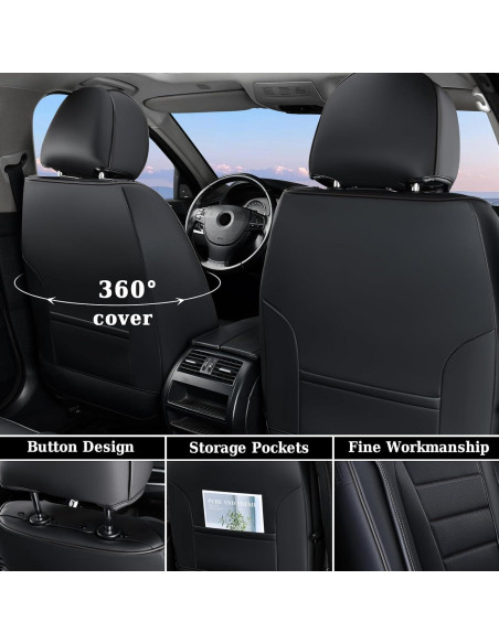 Cubiertas de Asientos Coverado 8883 de Cuero Nappa Impermeables