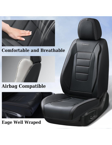 Cubiertas de Asientos Coverado 8883 de Cuero Nappa Impermeables