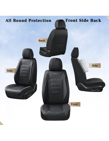 Cubiertas de Asientos Coverado 8883 de Cuero Nappa Impermeables